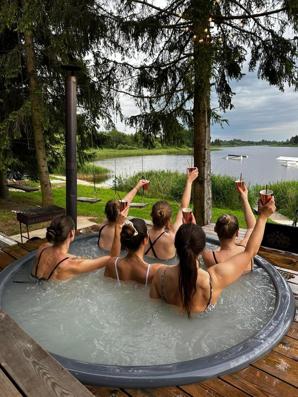 Wakepond Atostogu Slenis Villa Anykščiai Dış mekan fotoğraf